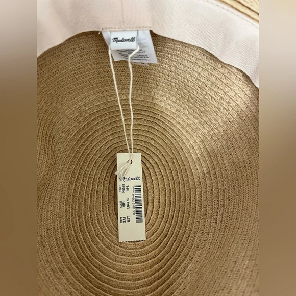 Madewell Straw Hats - NWT size M/L - Picture 2 of 4